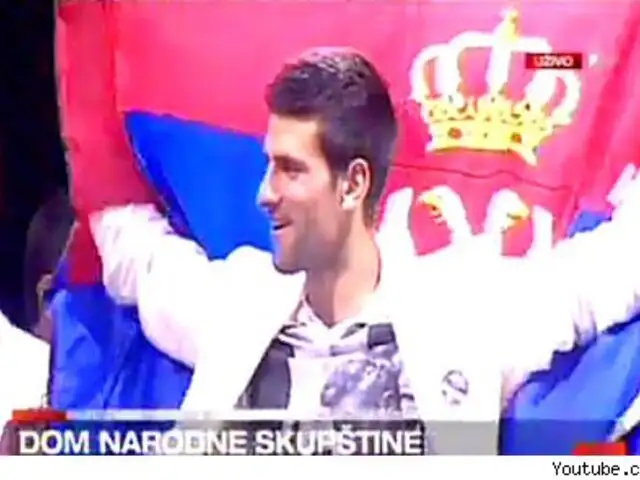 Tenista Novak Djokovic es recibido como un héroe en Serbia