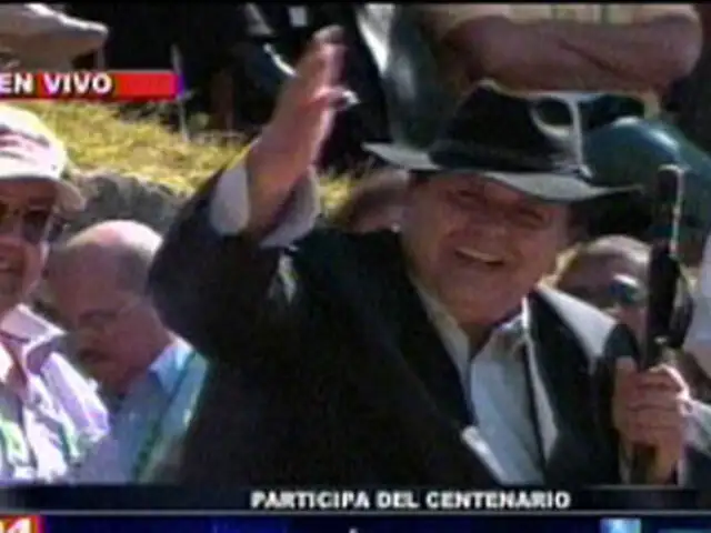 Presidente García afirma que Machu Picchu es la síntesis de la peruanidad