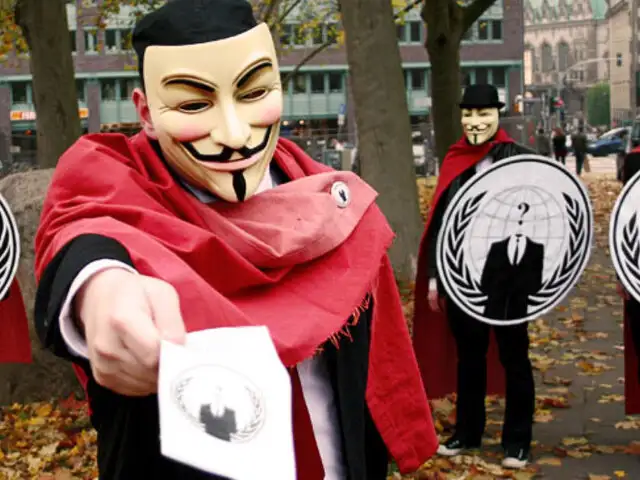 Anonymous anuncia ataque contra Chile para apoyar protesta estudiantil