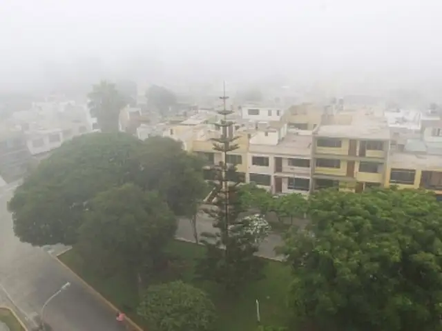 Pronostican que Lima seguirá amaneciendo con el cielo nublado y con lloviznas