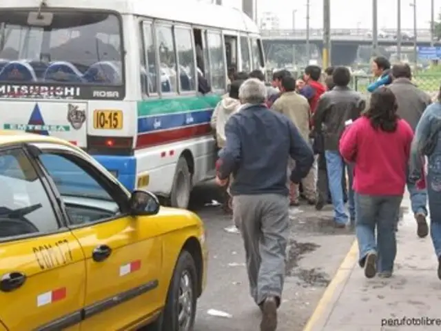 Transportistas del Cono Norte anuncian paralización para el 29 de diciembre