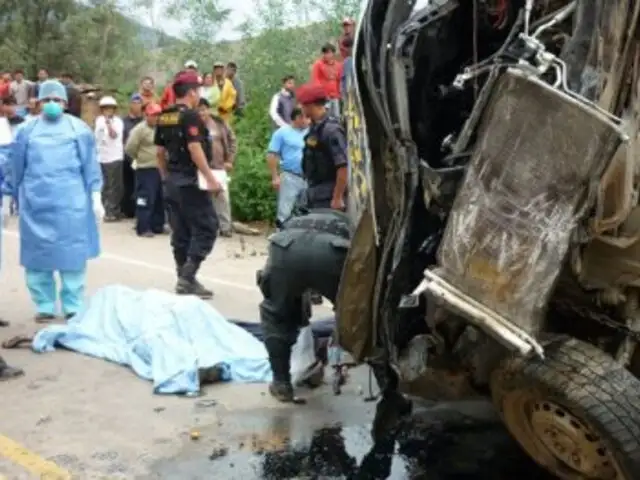 Accidentes de carretera en Cusco dejan cuatro muertos y varios heridos