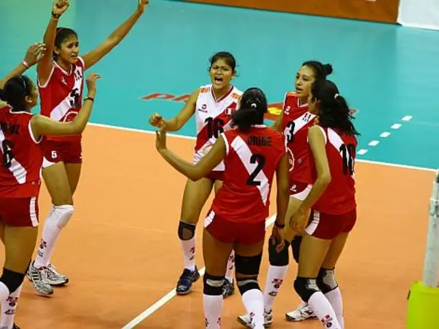 Perú venció 3 - 2 a Estados Unidos en el Mundial Juvenil de Vóley