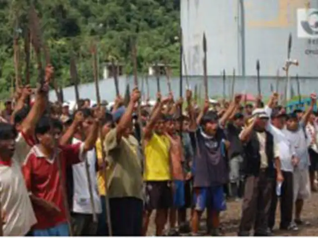 Unos 600 nativos toman base de PetroPerú en Loreto