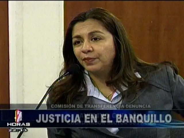 Gana Perú advierte de problemas graves en el sector Justicia