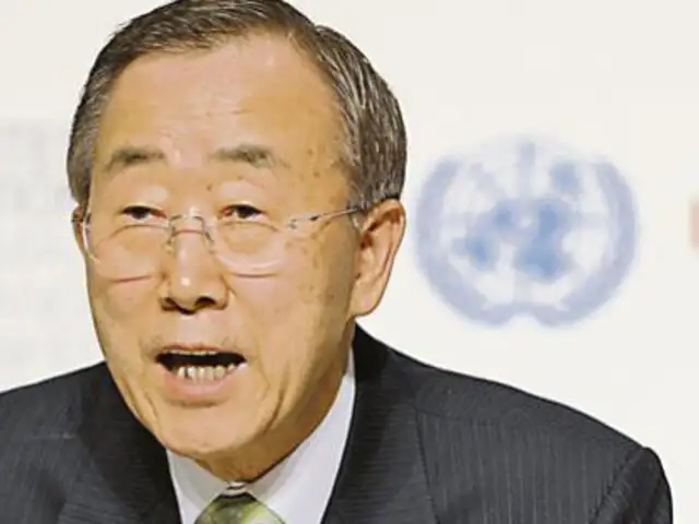 Secretario de la ONU Ban Ki –moon muestra consternación por ataques en Noruega