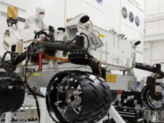 Robot Curiosity aterrizará en Marte en el 2012