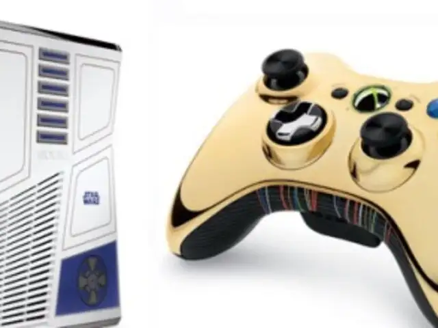 Presentaron consola Xbox 360 inspirada en Star Wars