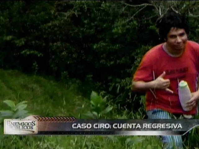 Ministerio Público indica que hay nuevas pruebas en la desaparición de Ciro Castillo