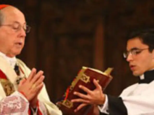 Cardenal Juan Luis Cipriani oficia Misa y Te Deum por Fiestas Patrias 