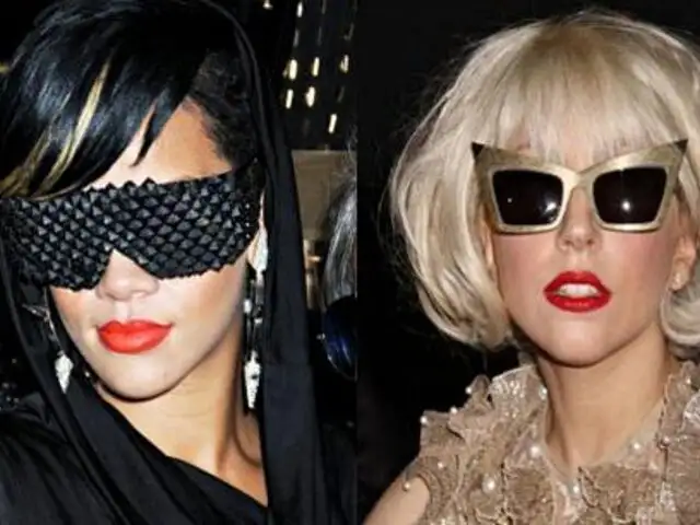 Rihanna criticó las excentricidades y forma de vestir de Lady Gaga