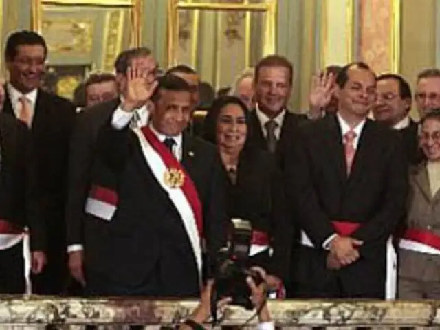 Ministros de Ollanta Humala asumen sus funciones