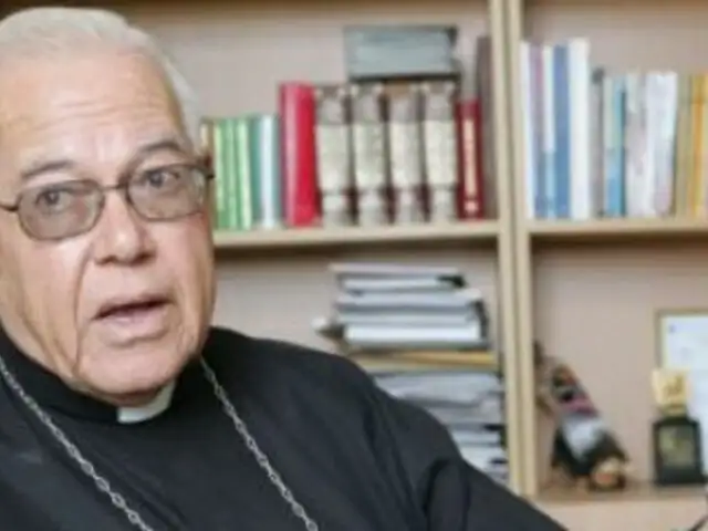 Monseñor Luis Bambaren expresó que la iglesia está dispuesta trabajar por la inclusión social
