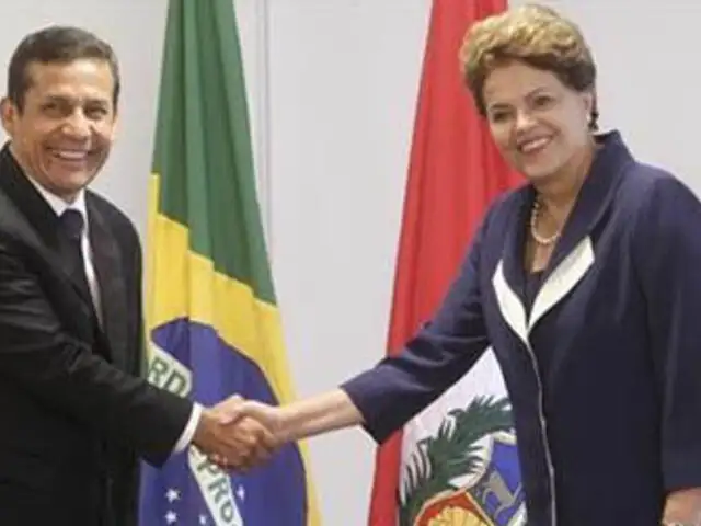 Presidenta de Brasil resaltó propuestas de inclusión social de Ollanta Humala 