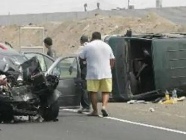 Seis personas murieron por accidentes de tránsito en La Libertad