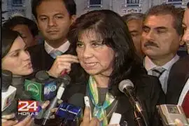 Congresista Martha Chávez fue sancionada tras sesión reservada del Legislativo