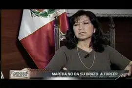 Reportero de Enemigos Públicos conversó con Martha Chávez antes de ser sancionada
