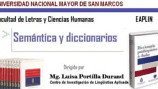 Curso de Semántica y Diccionarios en la Universidad Nacional Mayor de San Marcos