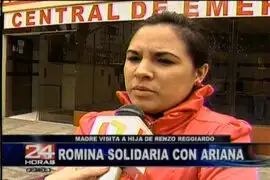 Mamá de Romina expresó su solidaridad con el congresista Renzo Reggiardo