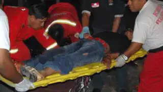 Cuádruple choque en Cañete deja 11 heridos de consideración