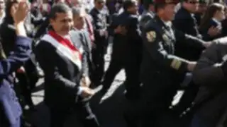 Presidente Ollanta Humala visitó Arequipa en el aniversario de la Ciudad Blanca