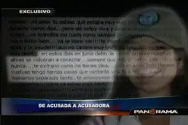 Rosario Ponce de acusada a acusadora