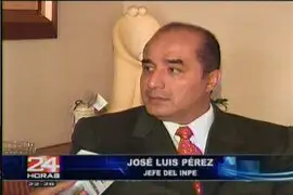 Nuevo jefe del INPE José Luis Pérez Guadalupe no descarta privatizar las cárceles
