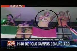 Denuncian al hijo de Augusto Polo Campos por tocamientos indebidos a una niña de 7 años