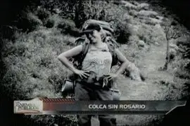 Enemigos Públicos buscó una explicación coherente en el comportamiento de Rosario Ponce durante su estancia en el Colca