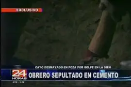 Murió obrero de construcción civil al caer a una fosa con cemento fresco en Punto Piedra