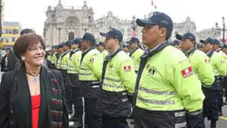 Susana Villarán: Lima metropolitana tiene un déficit de 1,300 de serenos