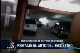 Encuentran el auto donde secuestraron al hijo del empresario surcoreano