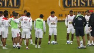 Selección peruana retoma entrenamientos para enfrentar a Uruguay