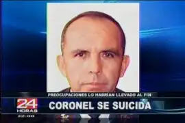 Coronel de la Policía Nacional se suicidó en Chorrillos