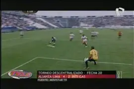 Resumen de la fecha 20 del descentralizado peruano en Teledeportes