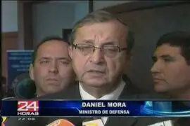 Según el ministro de Defensa Daniel Mora “la democracia cuesta”