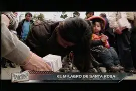 Enemigos Públicos captó las imágenes de un pueblo lleno de “fe” en el día de Santa Rosa de Lima 