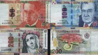 BCR pone hoy en circulación nuevos billetes de 50, 100 y 200 soles