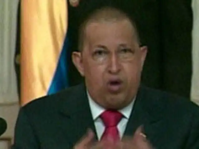 Presidente Hugo Chávez negó que su salud se haya agravado en los últimos días