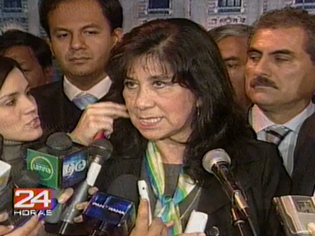 Congresista Martha Chávez fue sancionada tras sesión reservada del Legislativo
