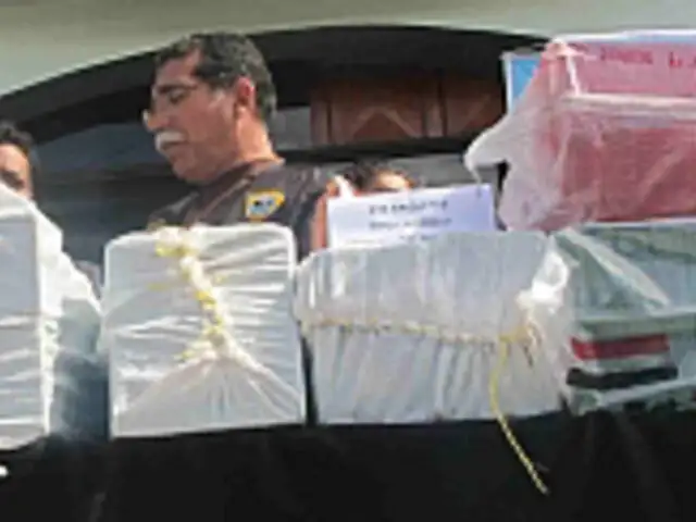 Policía de Arequipa intervino un camión que transportaba clorhidrato de cocaína en la provincia de Caravelí
