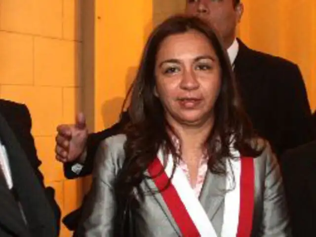 Marisol Espinoza indicó que el Legislativo y el Ejecutivo fortalecerán los esfuerzos del Poder Judicial