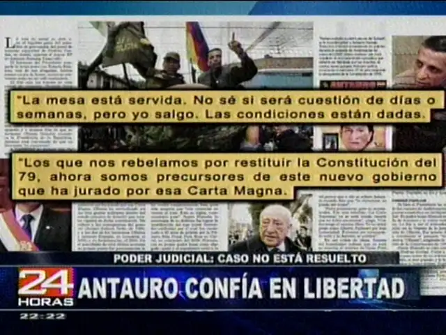 Entrevista de la revista Caretas al etnocacerista Antauro Humala causó rechazó en el Congreso