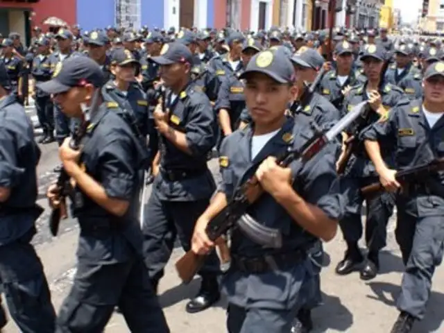 Más de 3 mil policías brindarán seguridad en festejos por aniversario de Arequipa