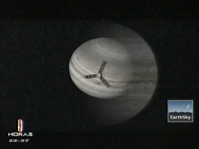 La NASA envió un satélite para explorar Saturno