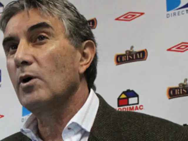 Gerente de Sporting Cristal Juan Carlos Oblitas refirió tener pruebas de los errores arbitrales