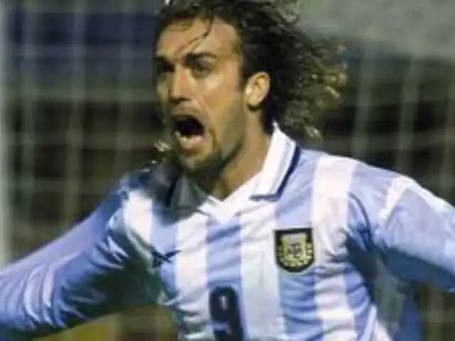 El ídolo argentino Gabriel Omar Batistuta sufre un drama médico