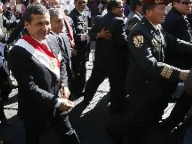 Presidente Ollanta Humala forma su propia escolta de seguridad