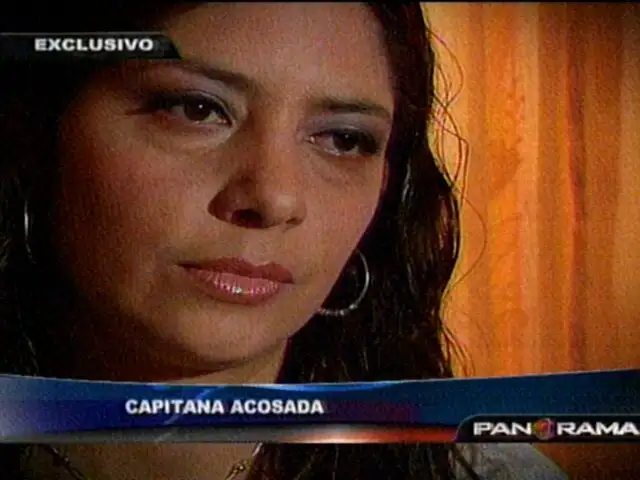 La capitana que denunció por acoso sexual al director de la policía Raúl Becerra