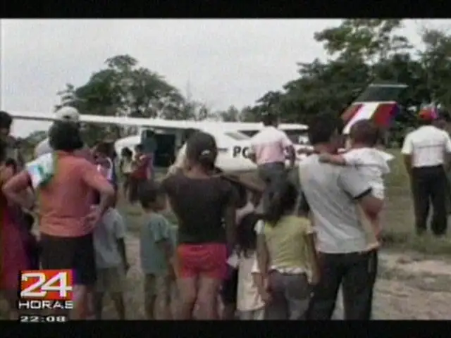 Cae avioneta policial en la localidad de Pucallpa